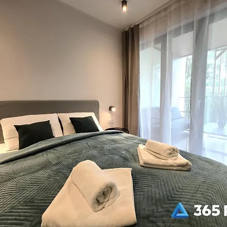 365pam - Sea & Forest - Basen Kryty I Zewnetrzny, Jacuzzi, Sauna, Garaz W Cenie 米兹多洛杰